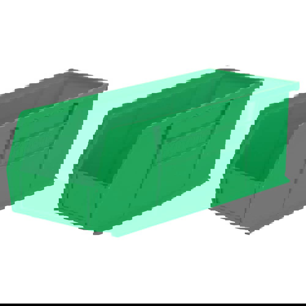 Plastic Hopper Stacking Bin: Green